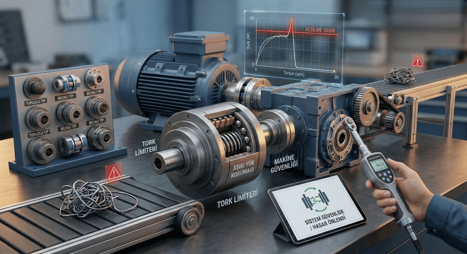 Tork Limiterlerin Makine Güvenliğindeki Rolü